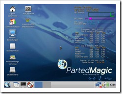 Parted Magic v5.1 LiveCD - Desktop