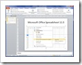 “Microsoft Office Spreadsheet 11.0-Objekt” - “Bearbeiten”